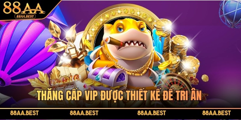 Thăng cấp VIP 88AA được thiết kế để tri ân những thành viên tích cực